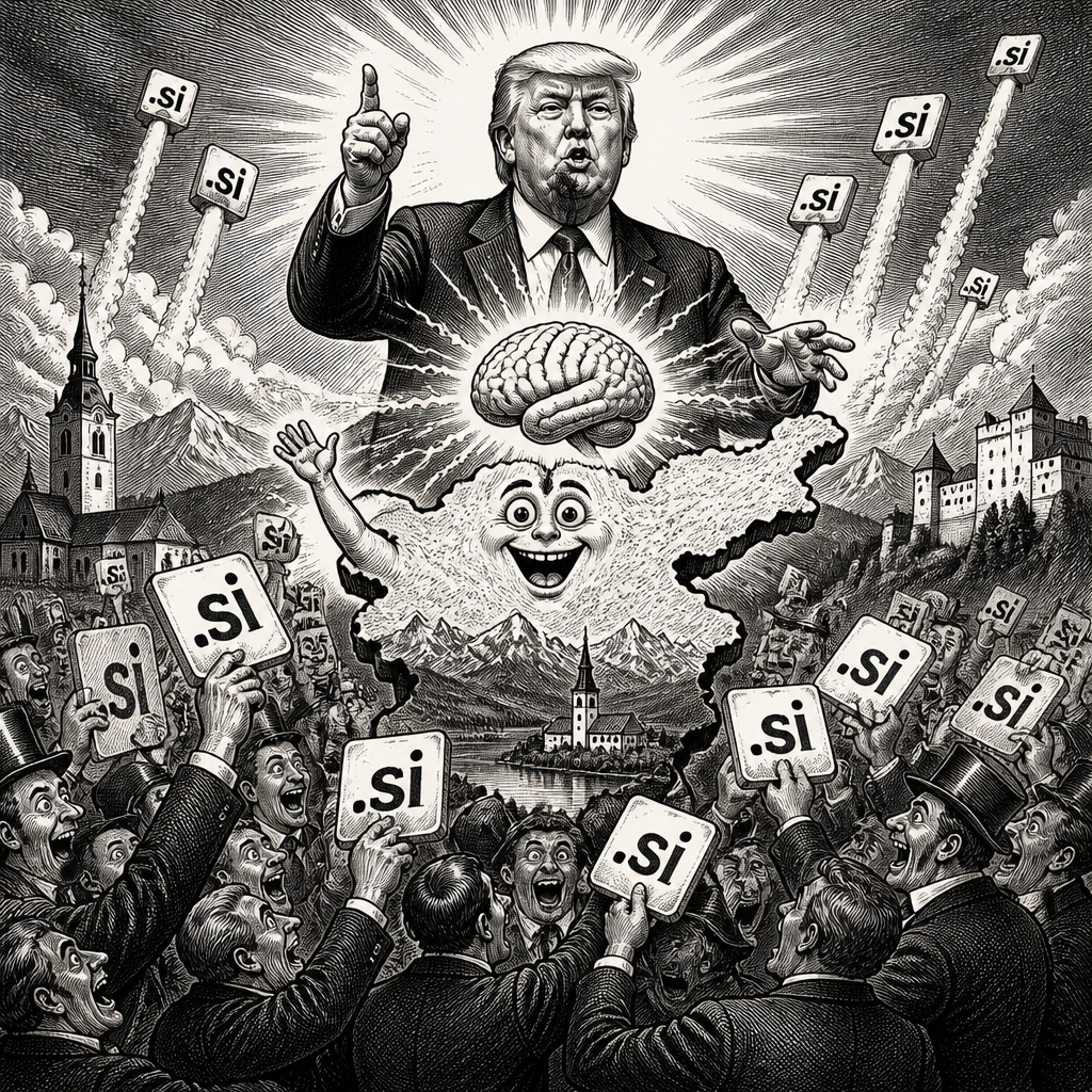 Trump's 'Super Intelligence' Boom: Slovenia's .si Domain Sales Skyrocket