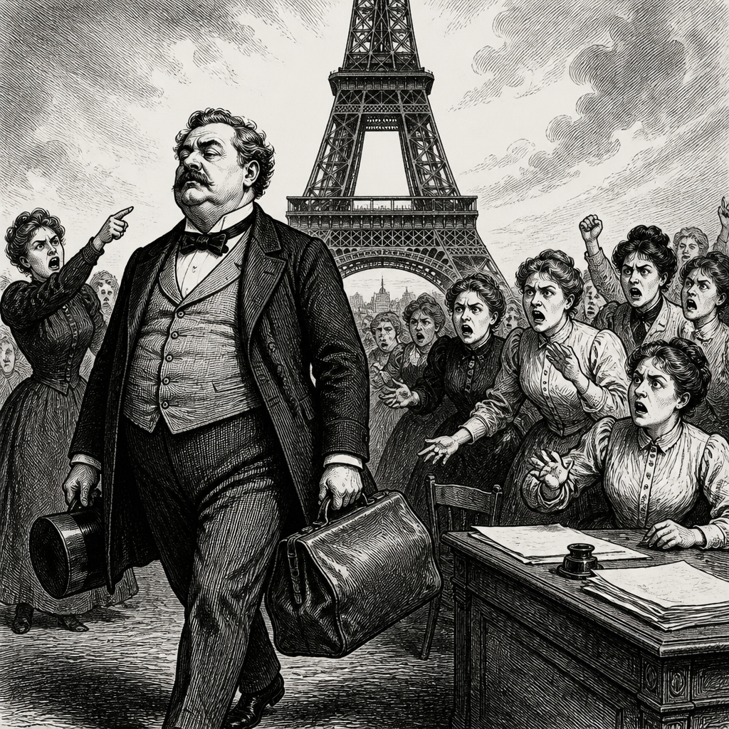 Eiffel Tower Chief Resigns After Ditching Women Staff