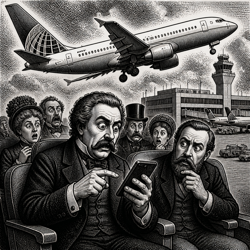 United Flight Returns to Newark Due to 'Mobile Hotspot' Bluetooth Name