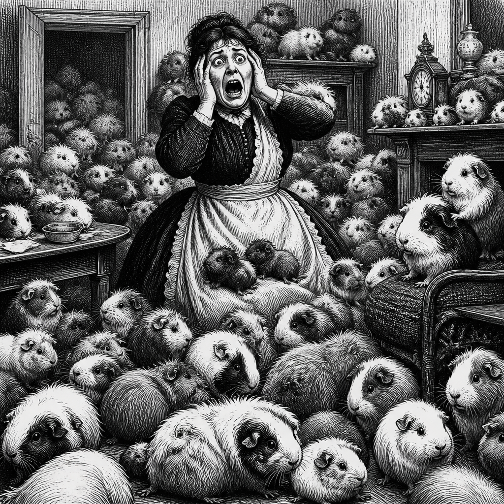 Guinea Pigs Gone Wild: One Woman's Home Becomes a Tribble-esque Nightmare