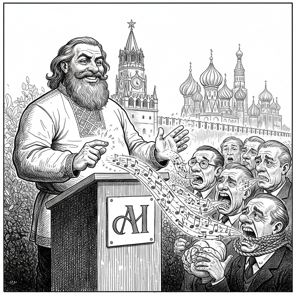 Kremlin-Backed Singer Unveils New 'AI-Forced Harmony' Initiative to Unify Political Dissent