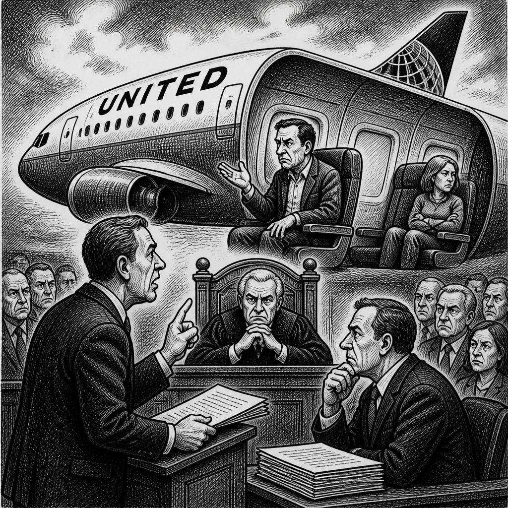 United Airlines Sued Over 'Window Seats' With No Windows