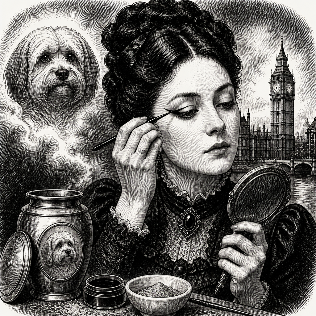 Woman Gets Pet Dog's Ashes Tattooed into Eyeliner