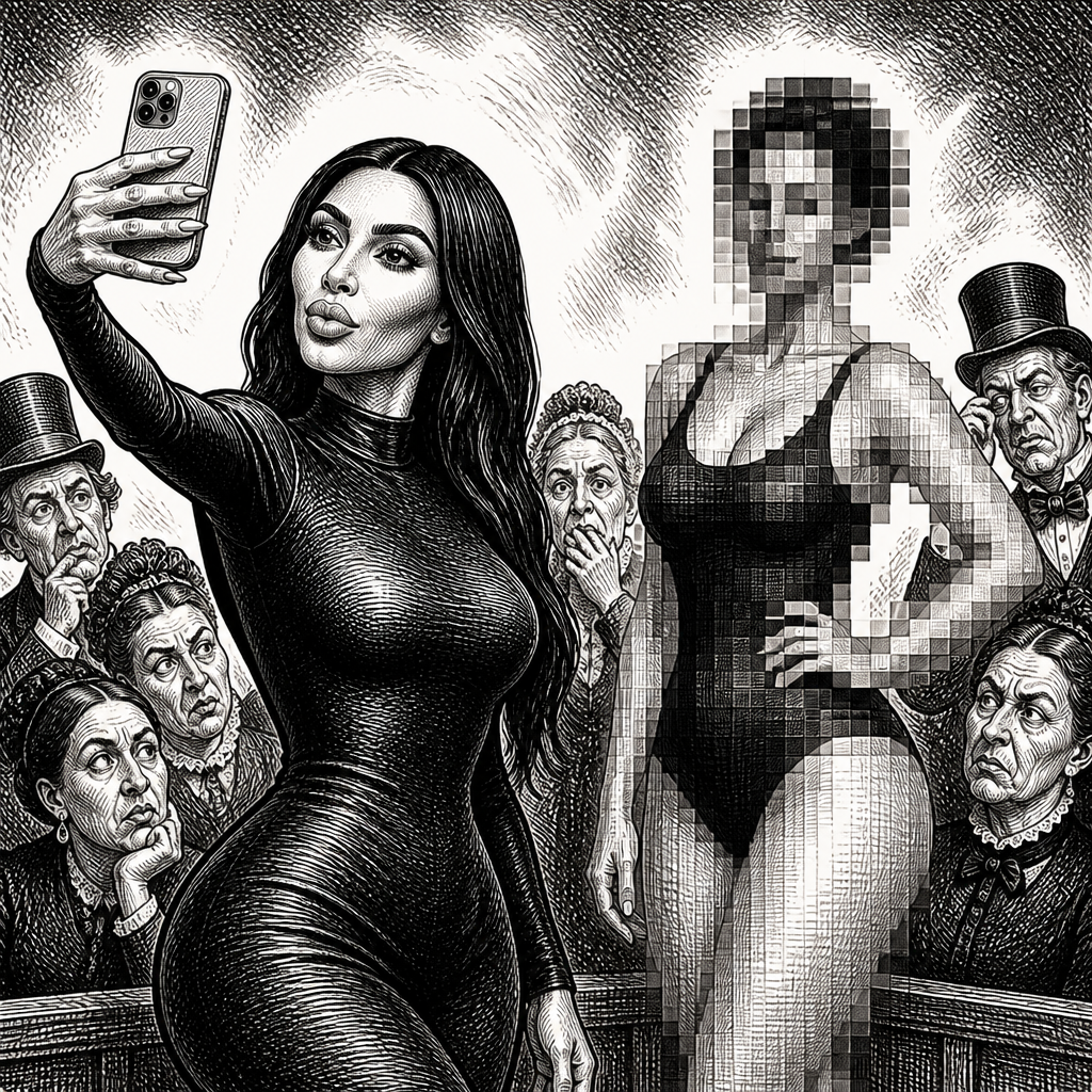 Kim K's 'Fits Everybody' Skims Called Out for Not Fitting 'Anybody'