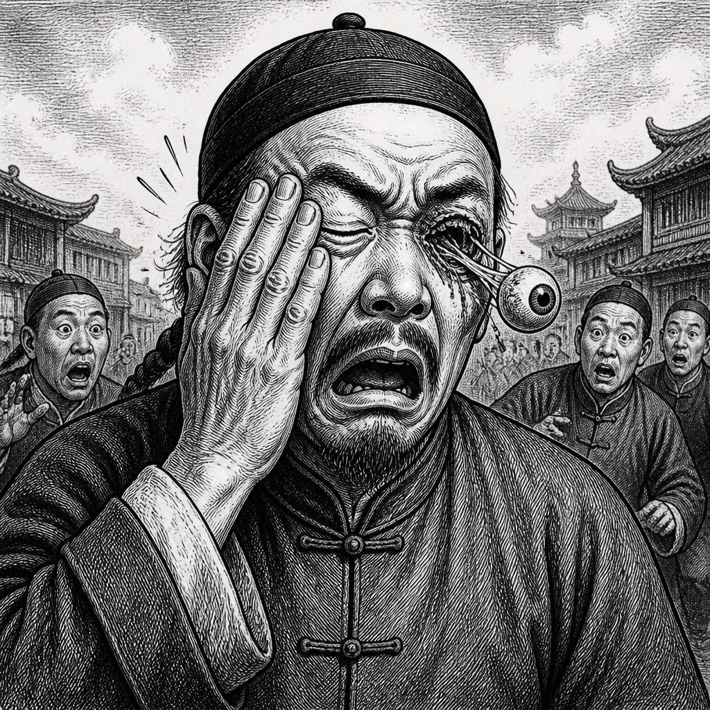 Man Slaps Twitching Eye to Ward Off Bad Omen, Detaches Retina
