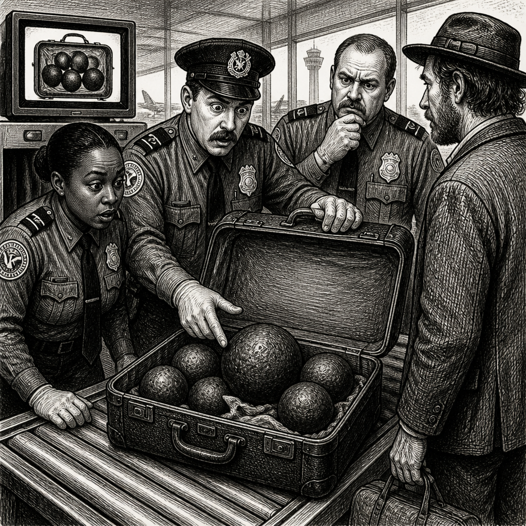 TSA Finds Stolen Civil War Cannonballs in Passenger's Suitcase