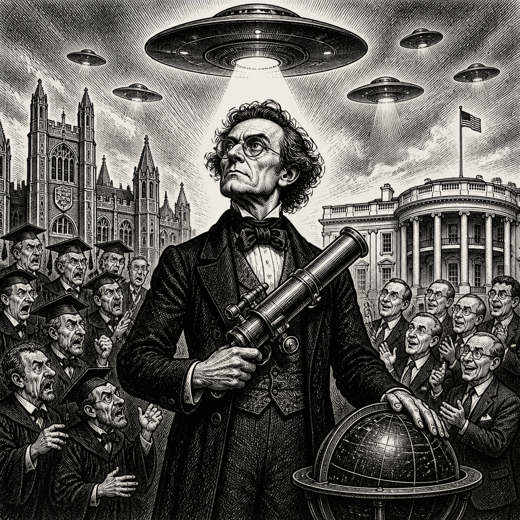 Harvard Alien Theorist to Lead WH UFO Council