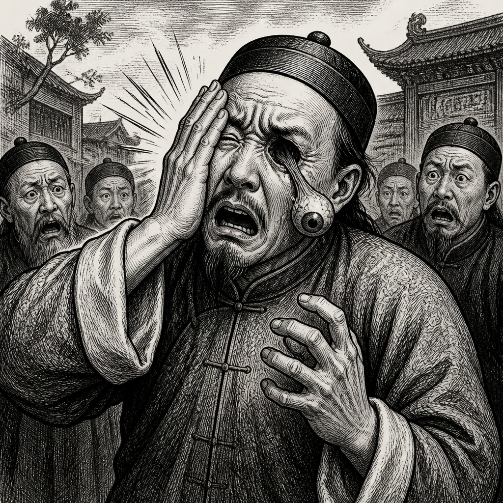 Man Slaps Twitching Eye to Ward Off Bad Omen, Detaches Retina