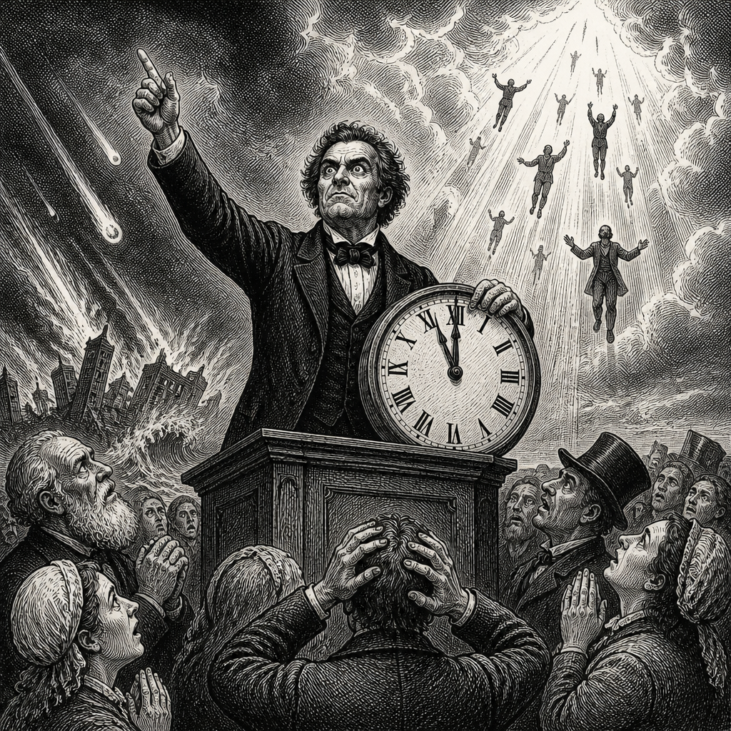 Dooms-date Deja Vu: Pastor's Rapture Redo — World Ends Oct. 12 or 13, for sure this time!