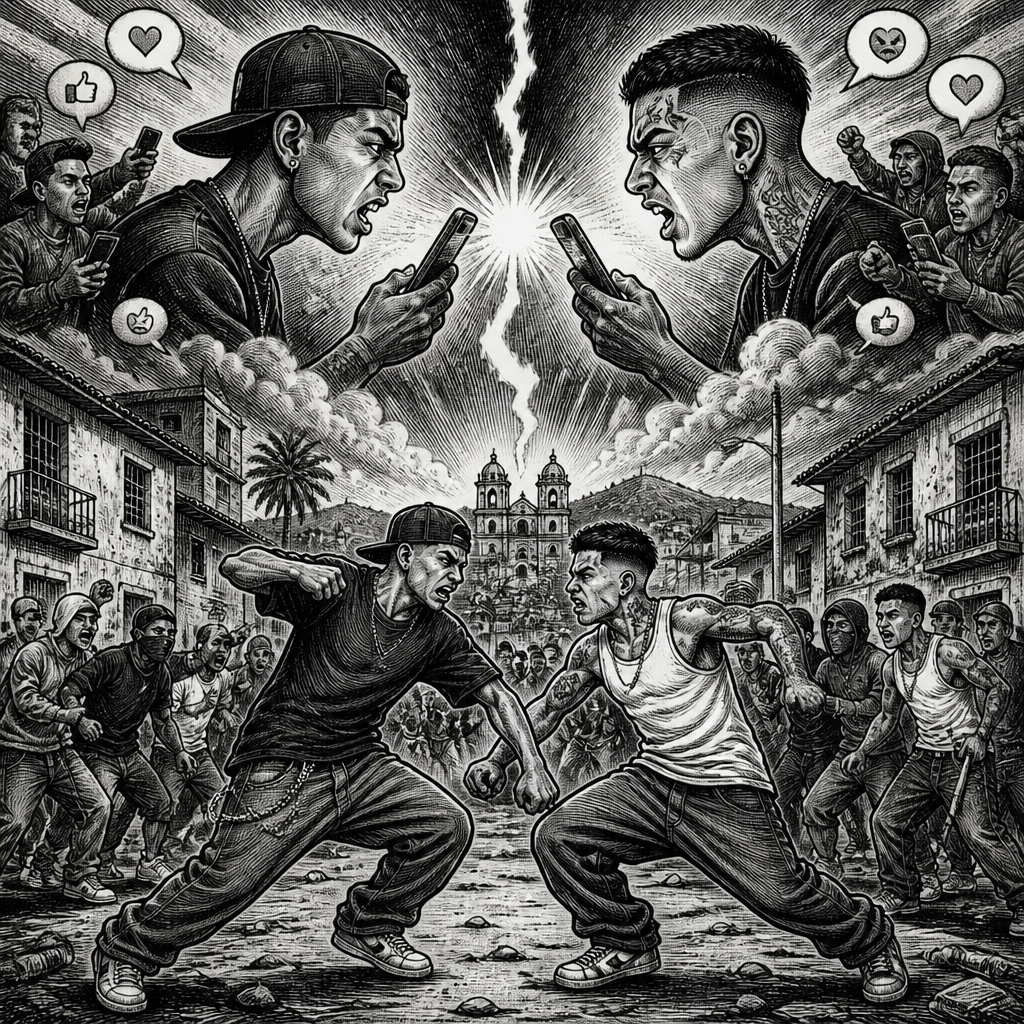 Aura Battles Escalate From Social Media to Real-Life Street Fights