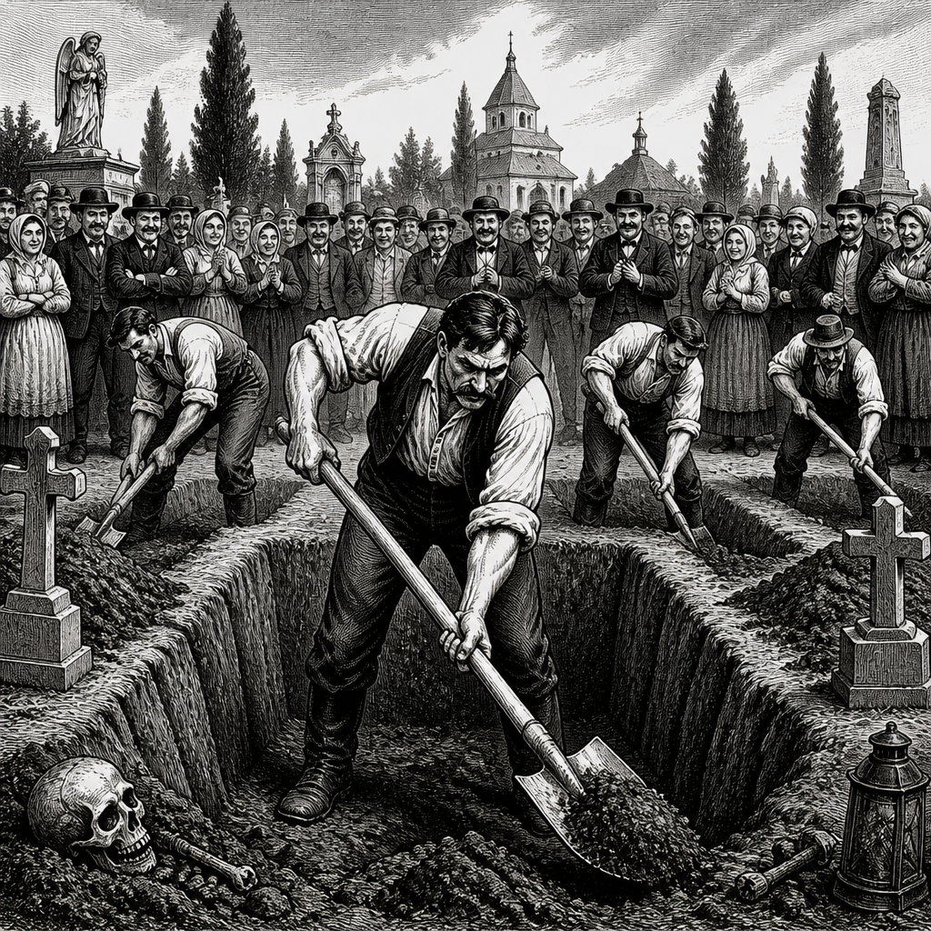 Hungary Hosts Grave-Digging Contest: Because What's More Fun Than Competitive Shoveling?