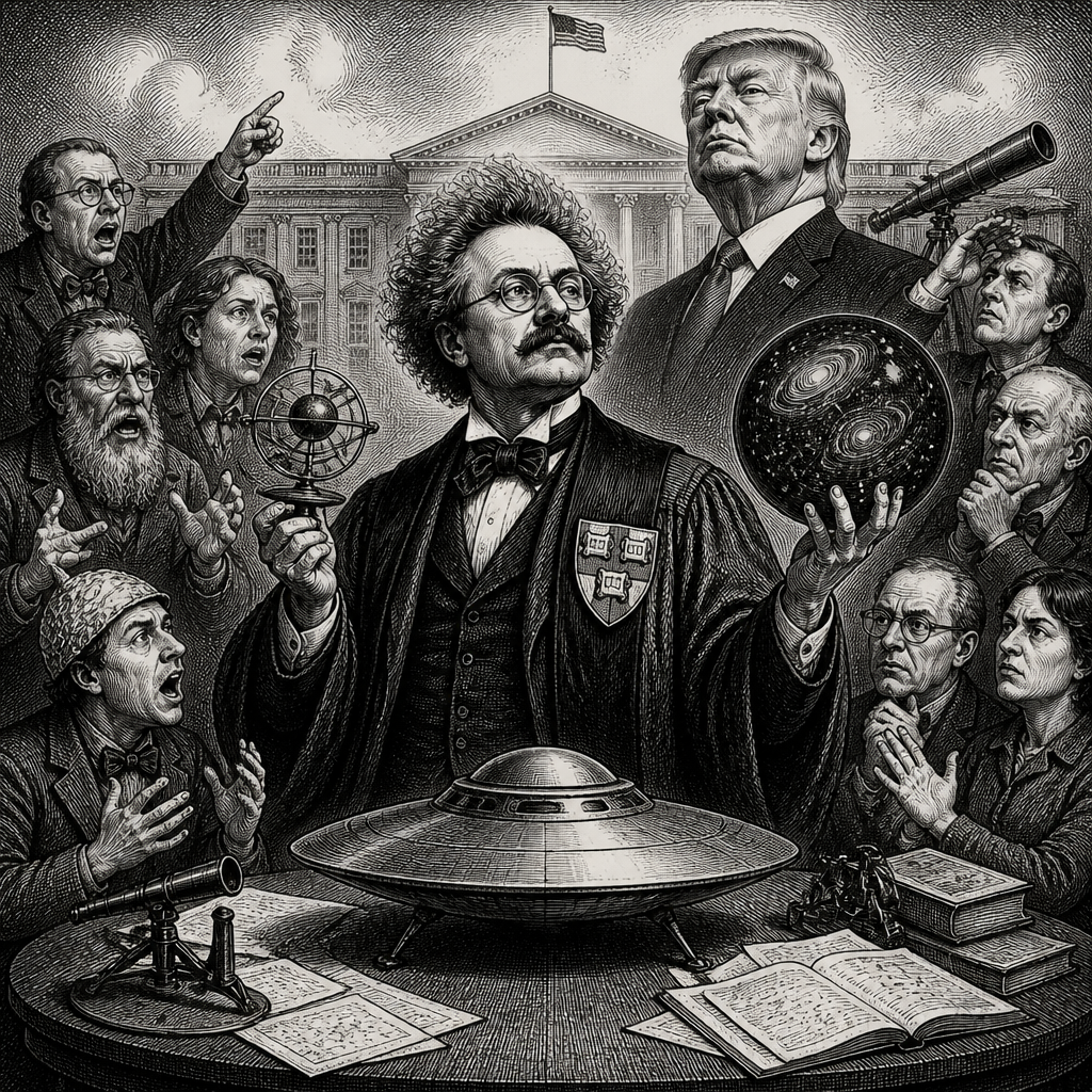 Harvard Professor With Polarizing Alien Theories to Lead Trump UFO Council