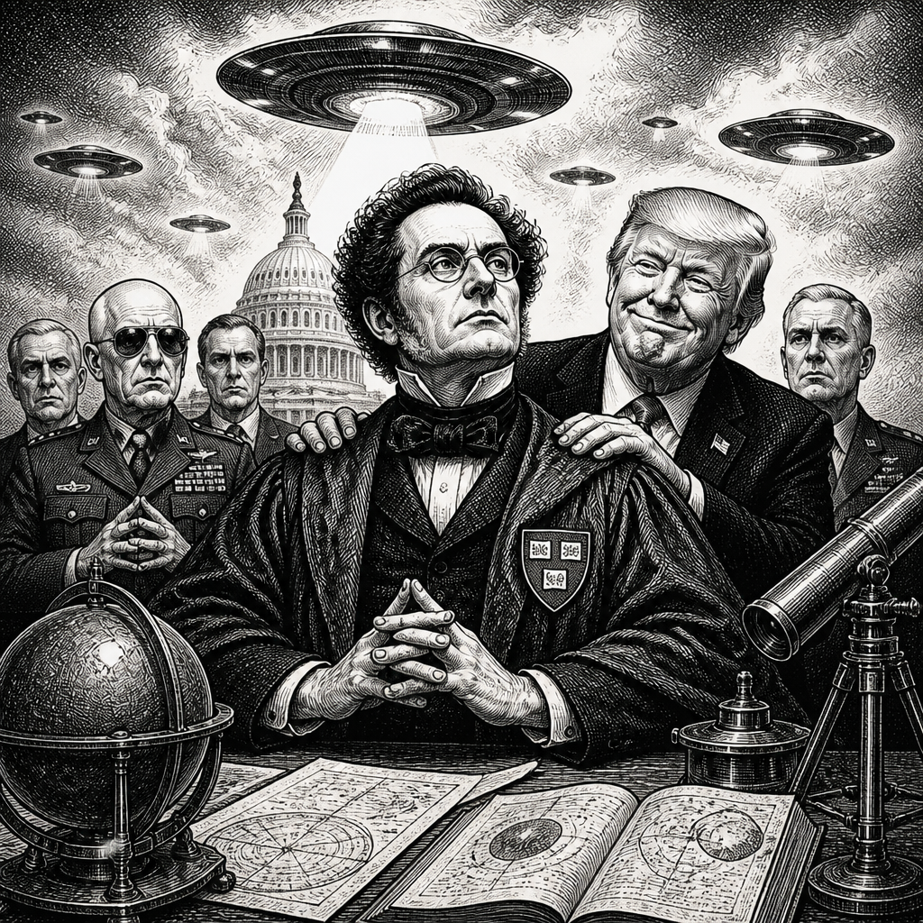 Harvard Alien Theorist to Lead Trump UFO Council