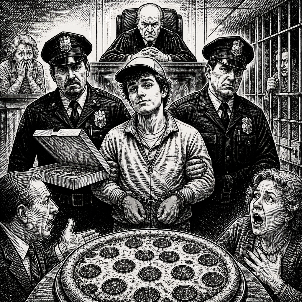 Pizza Prankster Faces 8 Years: The Most Expensive Pepperoni Ever