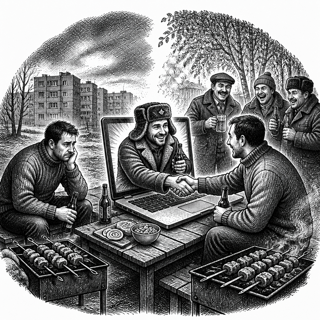 Rent-A-Friend: Russian Barbecue Buddy Service for the Lonely