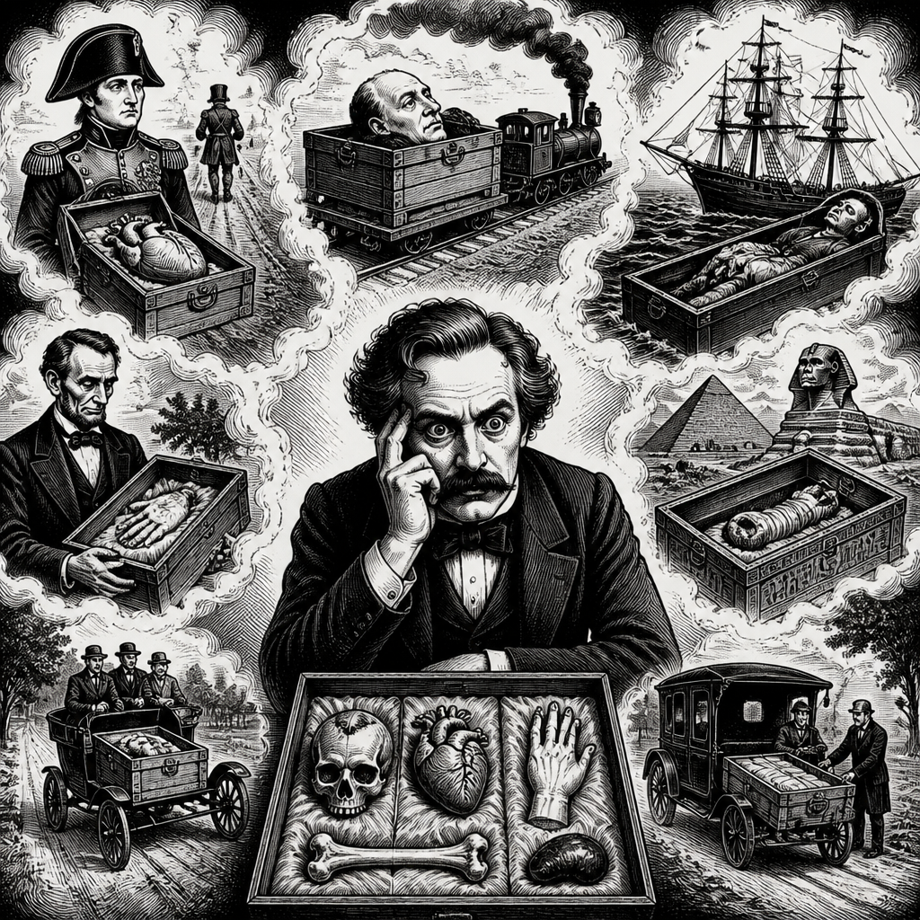 Historical Figures' Body Parts Took Weird Journeys to Final Resting Place