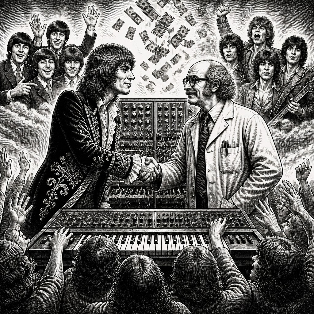 Keith Emerson's £55k Synth Blag: 'Beatles & Stones Paid, Why Not Me?'