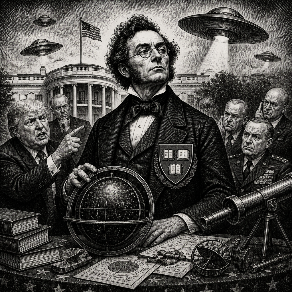 Harvard Prof With Alien Theories to Lead Trump Admin UFO Council