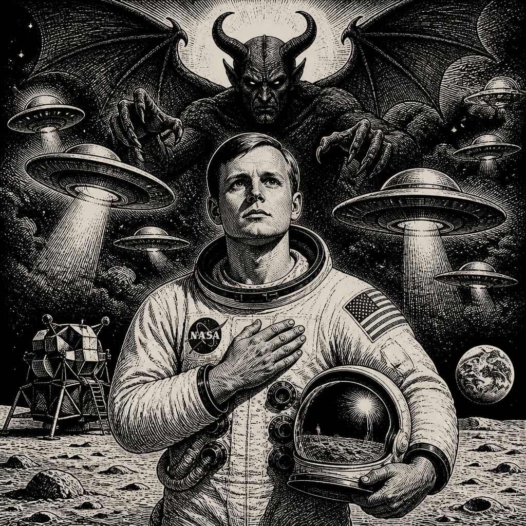 Moonwalker: UFOs are 'demonic aircraft' sent by the Devil
