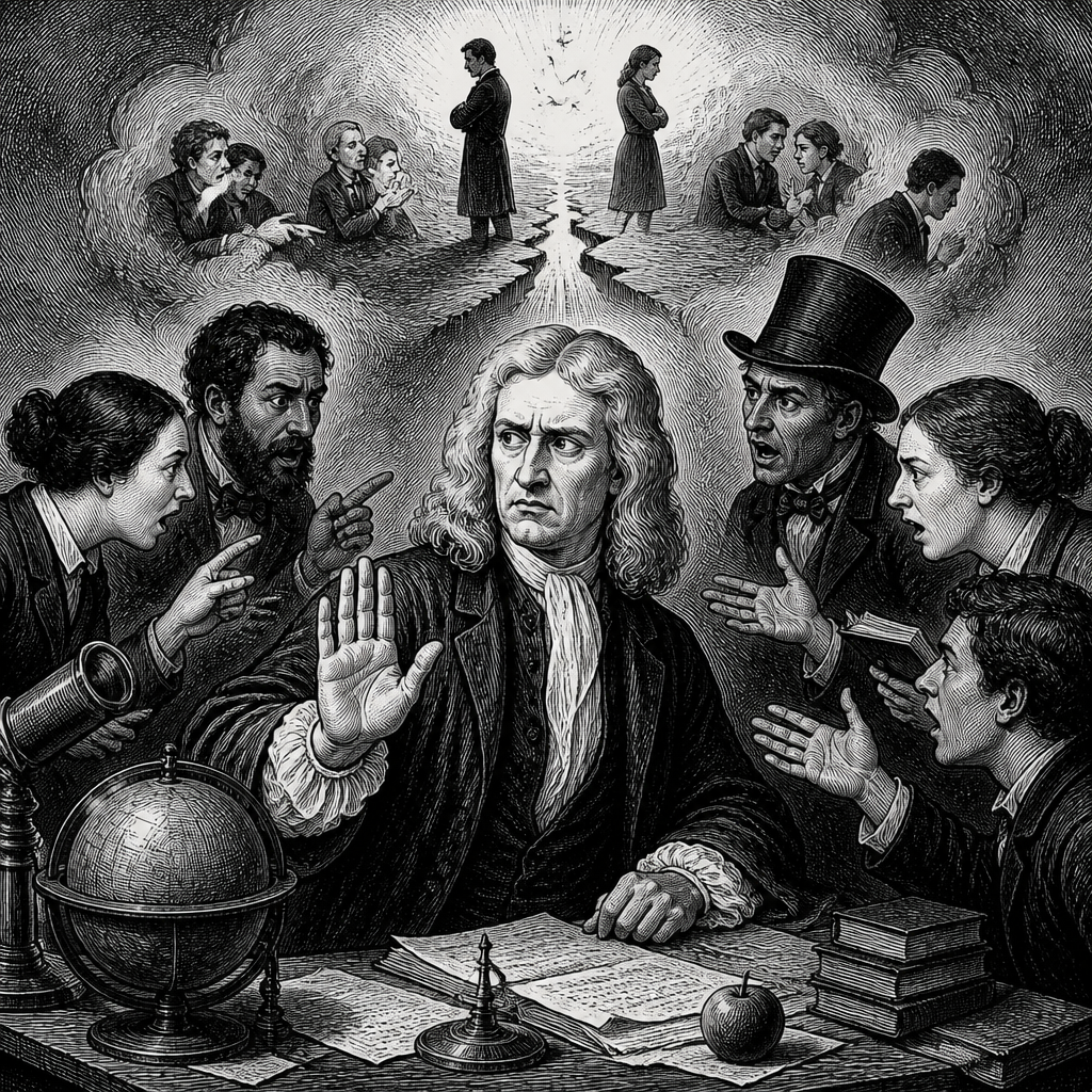 Newton's 'Quote of the Day' is, uh, not by Newton