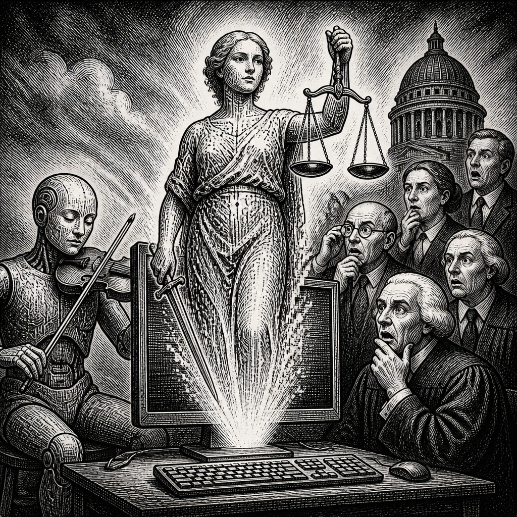 AI Candidate's AI Website Invents AI Justice Who is Also an AI Musician