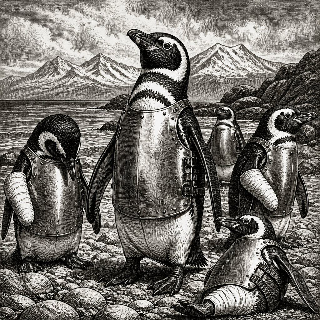 Chilean Penguins Sport Copper Vests: The Latest in Avian Fashion & Healing