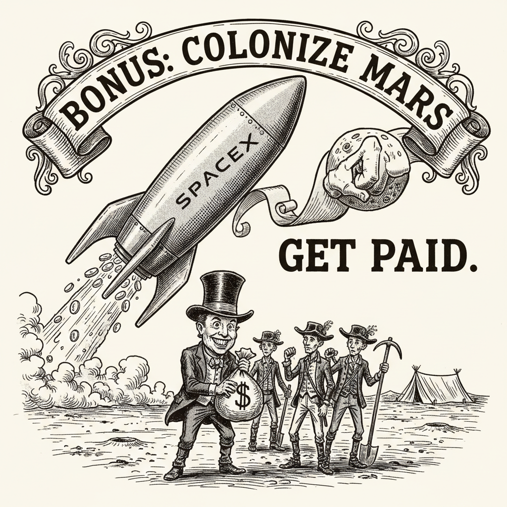 SpaceX Bonus: Colonize Mars, Get Paid.
