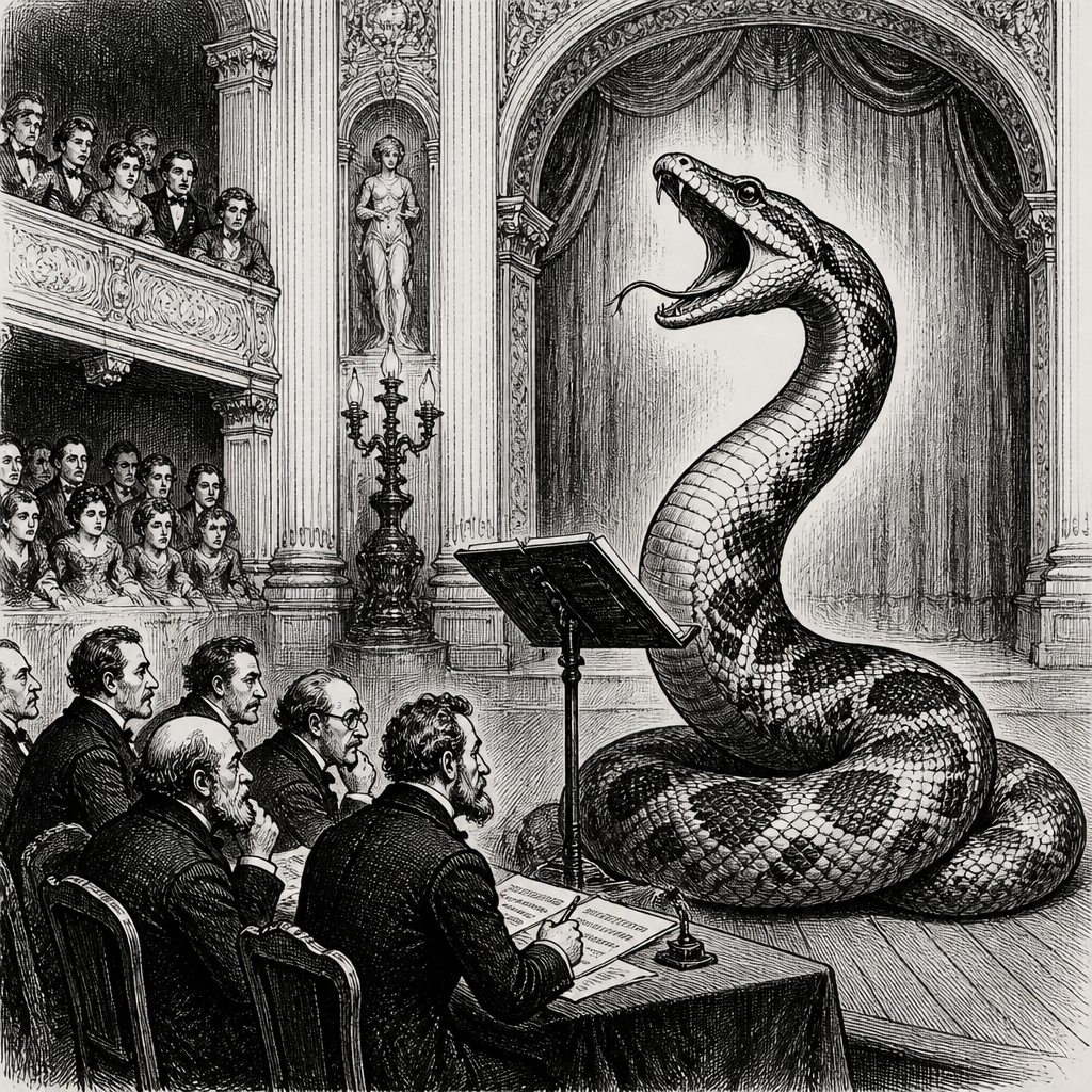Boa Constrictor Auditions for The Met, Lands Leading Role