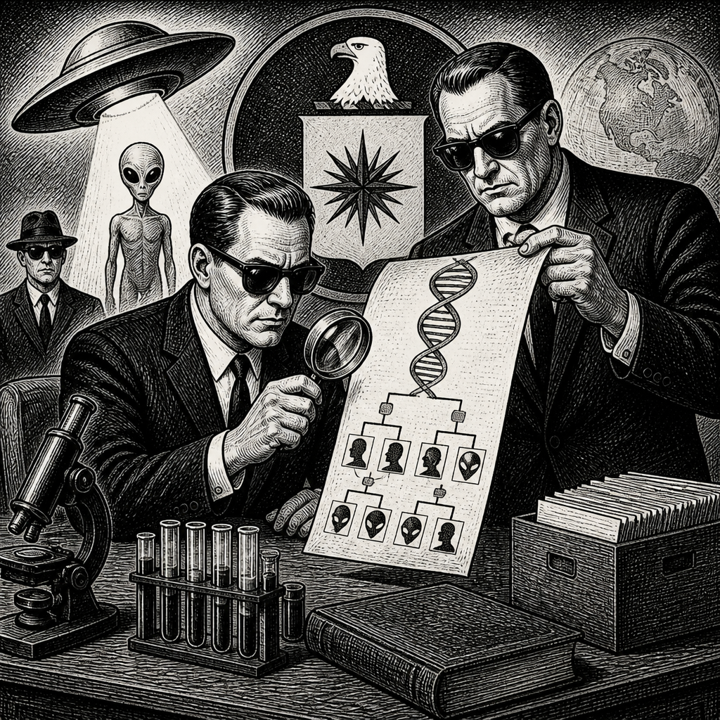 CIA used Ancestry.com DNA to search for aliens