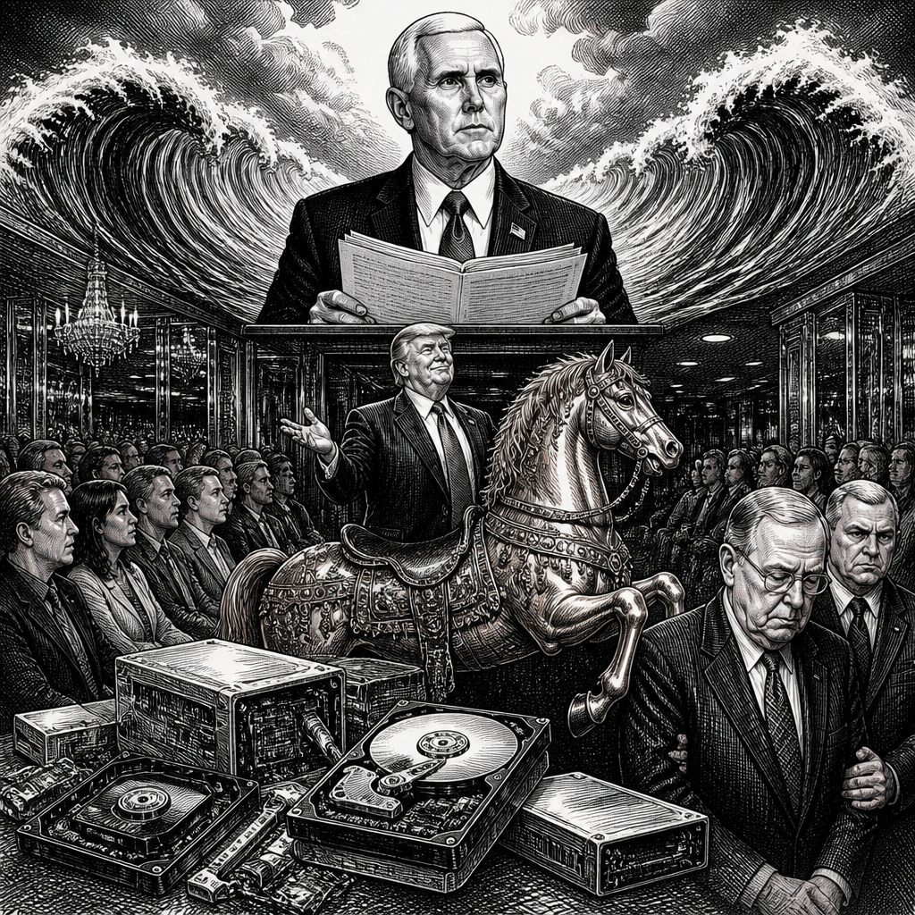 Pence says no second wave, Trump's Actors, Missing Hard Drives, Weinberger Indicted