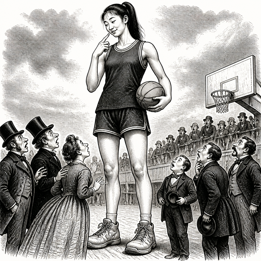 China's 7'4" Teen Basketball Star: 'Just a Little Girl'