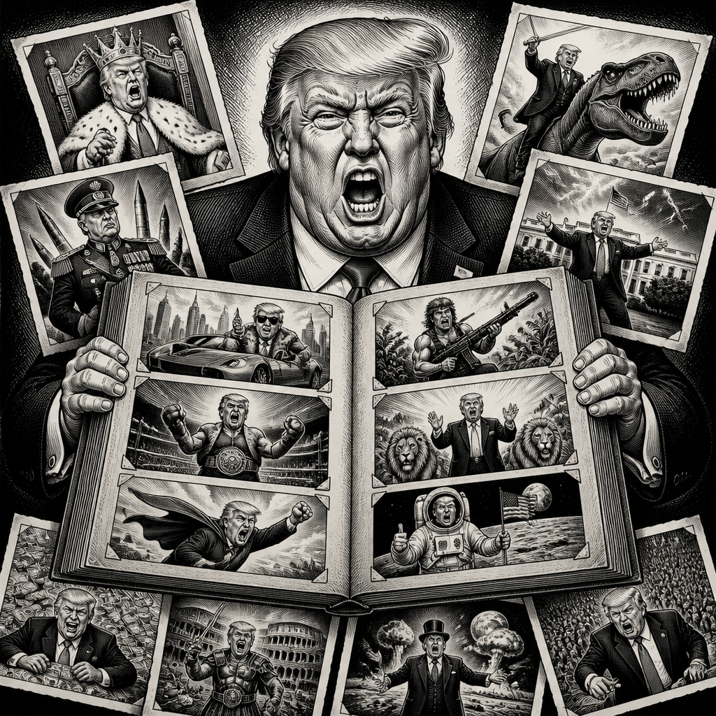 Trump's Truth Social Meltdown: A Photo Album