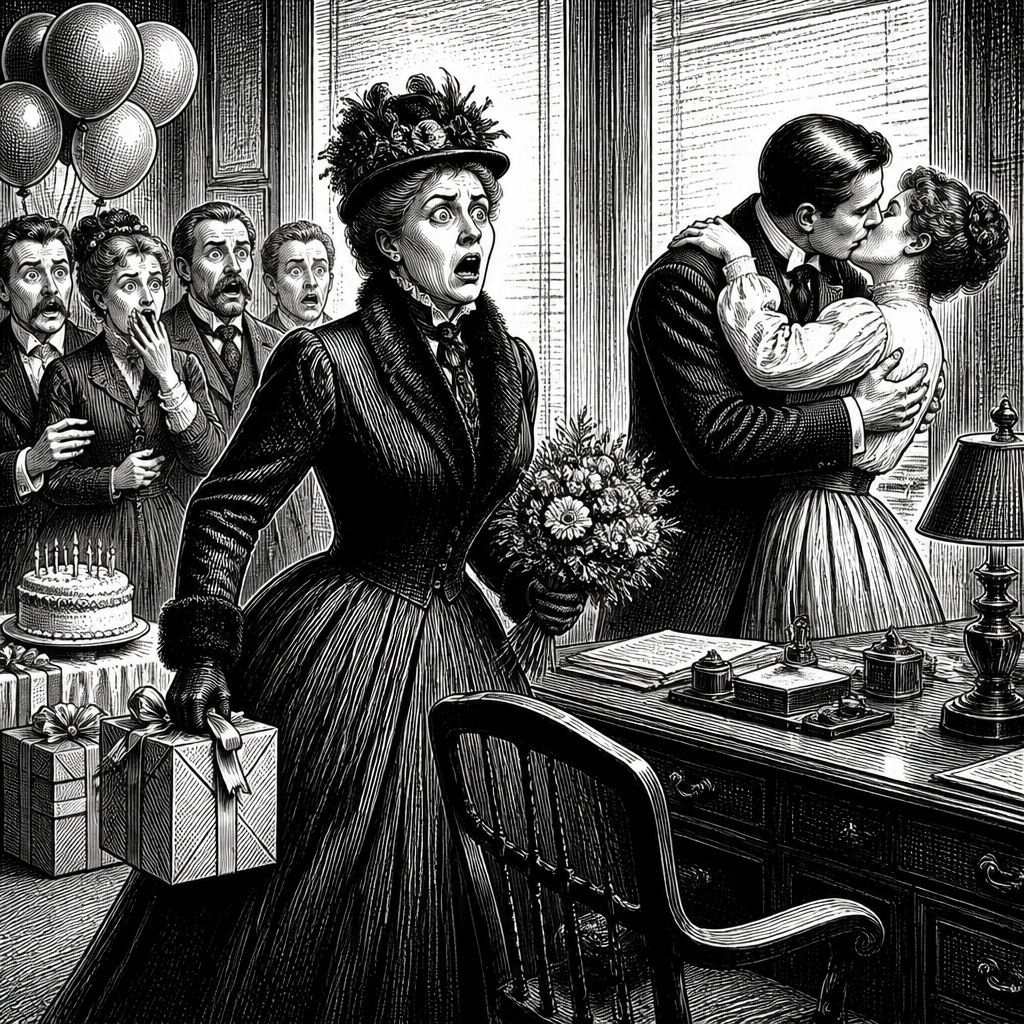 Wife's surprise party reveals husband's affair