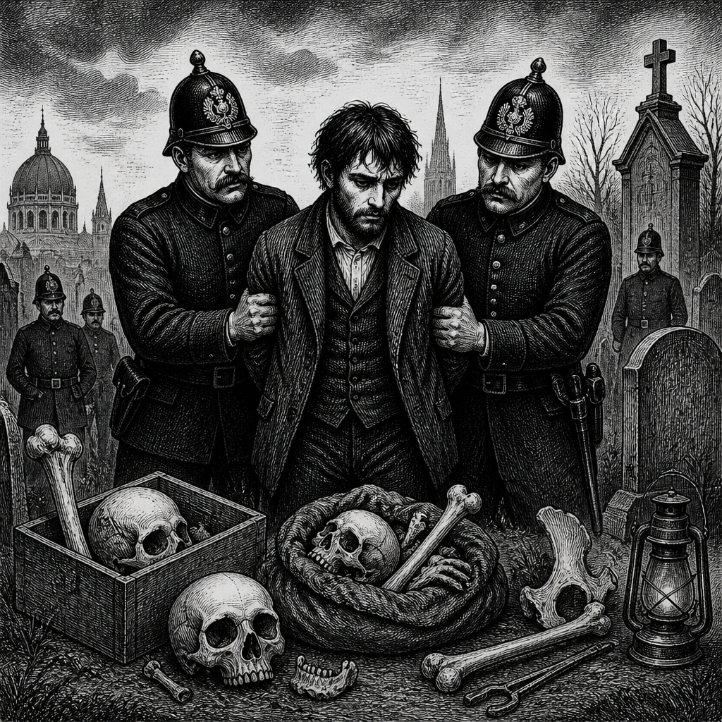 Hungarian Man Arrested for Collecting Human Body Parts from Cemeteries
