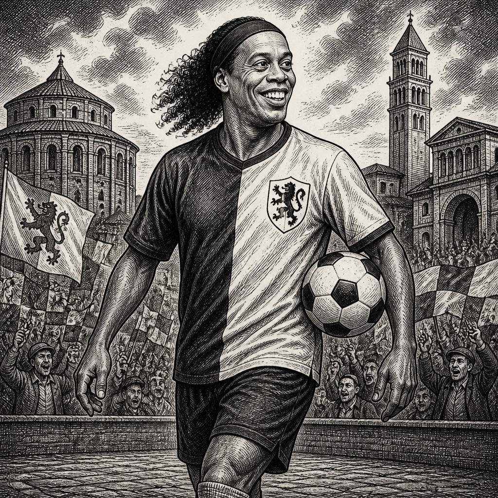 46-year-old Ronaldinho returns to play in Italian Serie C