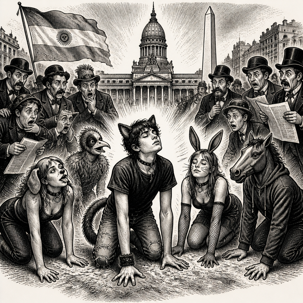Argentine youth identifying as animals go viral