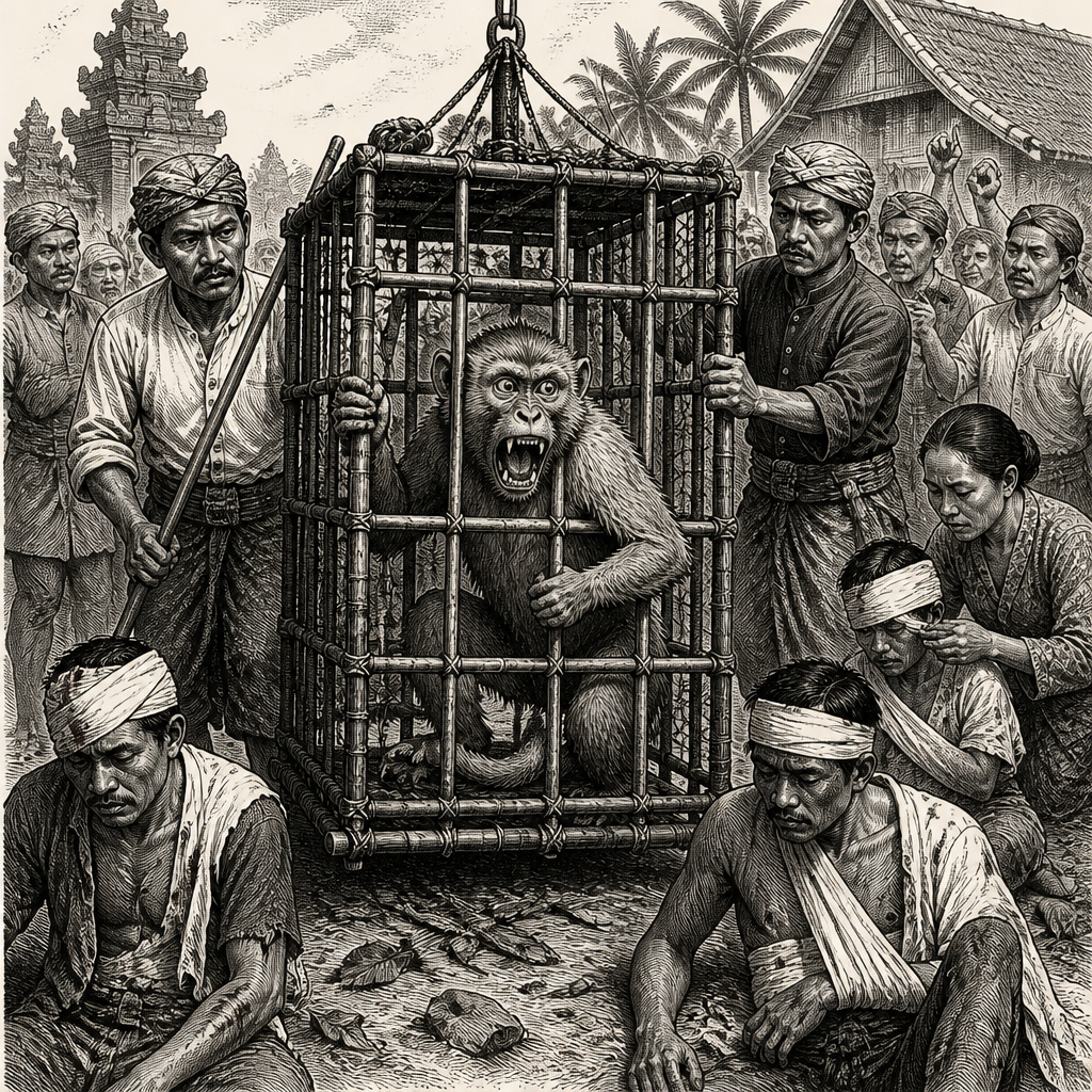 Monkey Business: Indonesian Primate Takes Down 18 Humans