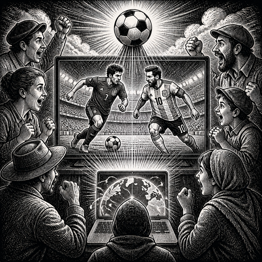 Watch the 2026 World Cup for free! (Spain vs. Argentina)