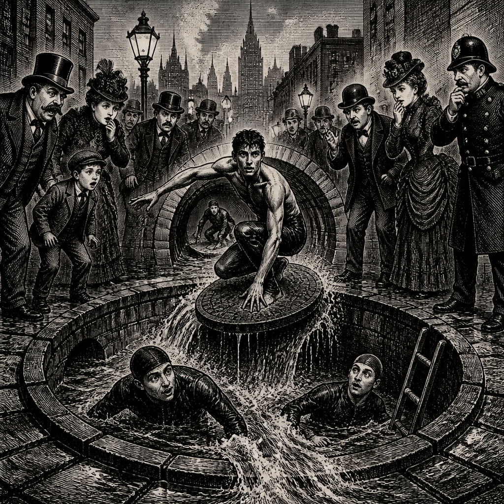 NYC Residents Baffled by Nightly Sewer Surfers