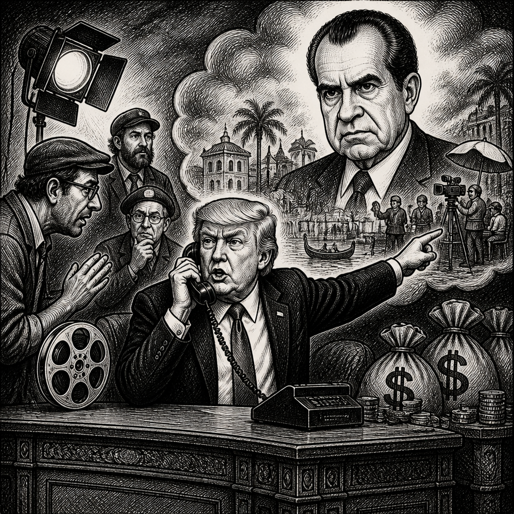 Nixon Biopic Abroad? Trump Pushed for Film Incentives with Ironic Threat