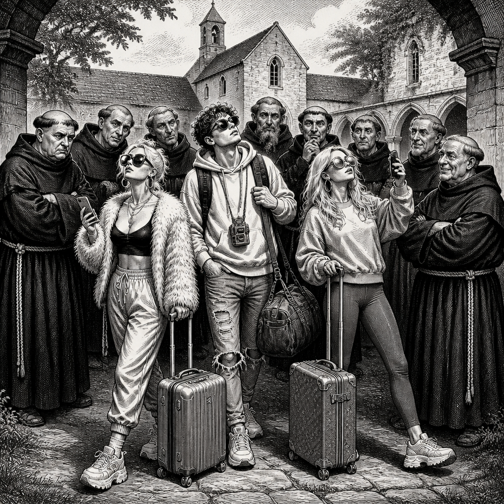 Influencers Swap Hedonism for History in Oxfordshire Priory Reality Show