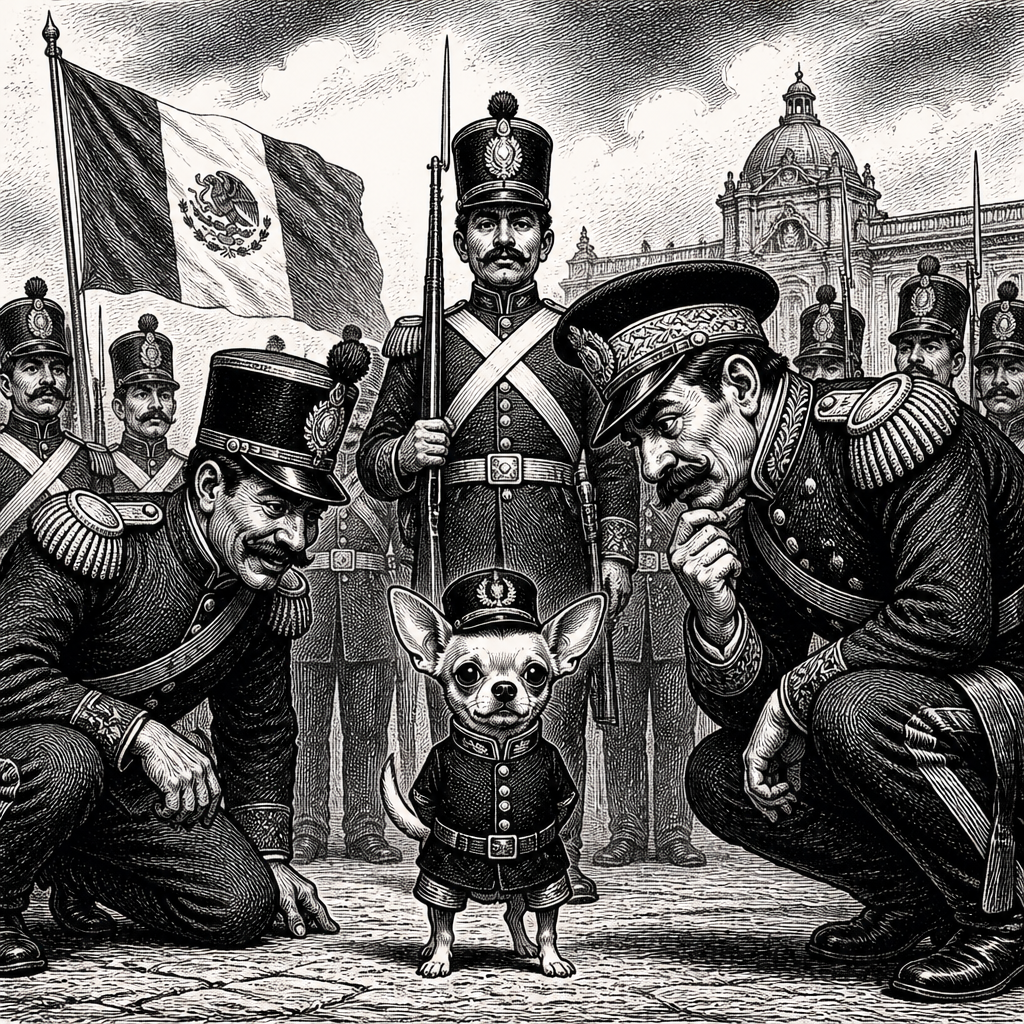 Mexico's National Guard Recruits Adorable Tiny Chihuahua