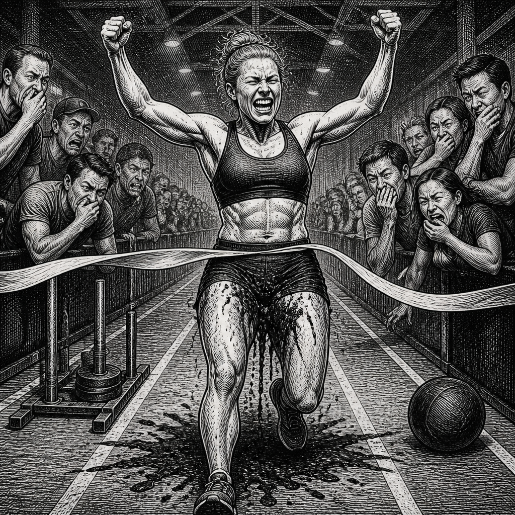 Hyrox Athlete Dominates Race, But Loses Control of Bowels and Onlookers' Stomachs
