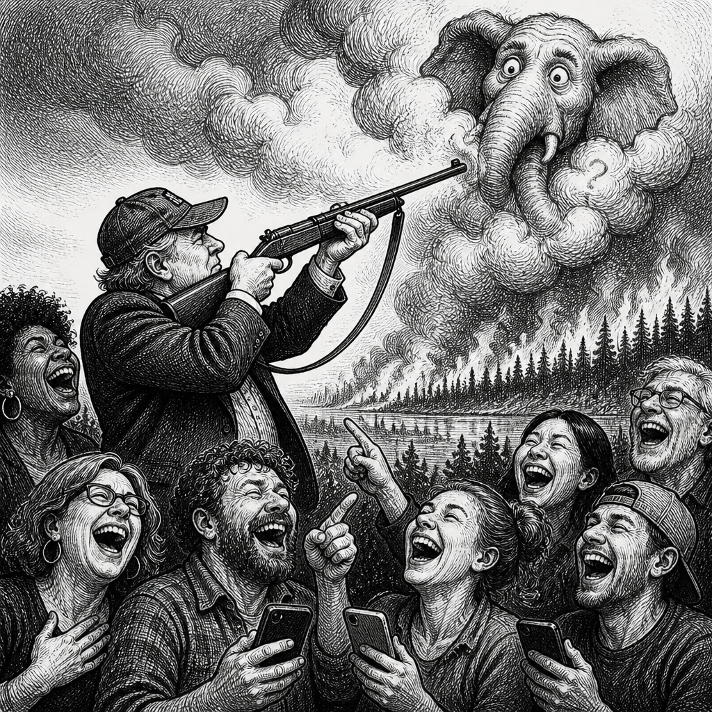 "Have You Tried Shooting The Smoke?" — Responses To GOP On Wildfires Go Viral