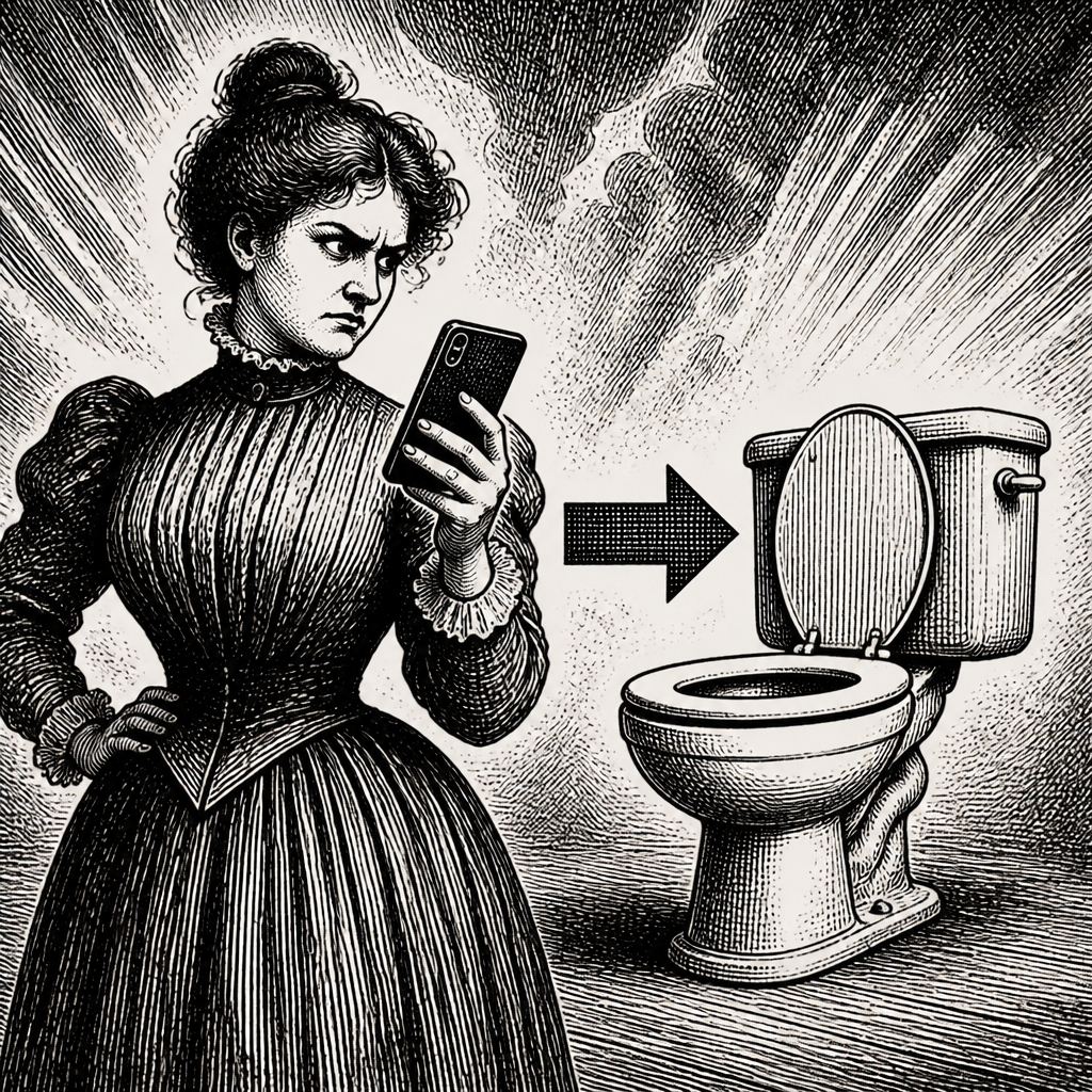 Weaponized Pooping: A New Front in Gender Relations?